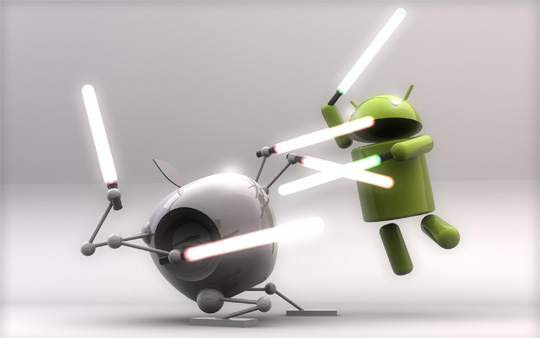 Android and iOS battle